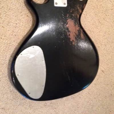 Zemaitis Custom Bass ex Ronnie Lane - The Small Faces 1970s Black image 3