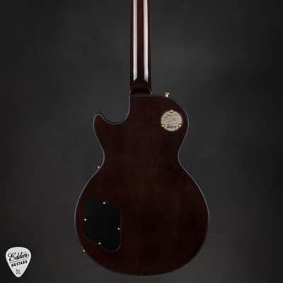 Gibson Custom Shop Made 2 Measure Les Paul Custom Figured Charcoal Widow 9.14 #CS600481 image 5