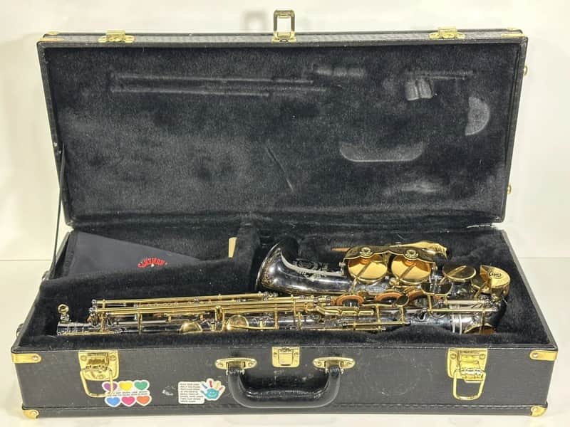 Cannonball Sceptyr Alto Saxophone - Black Nickel Body / Lacquer Keys
