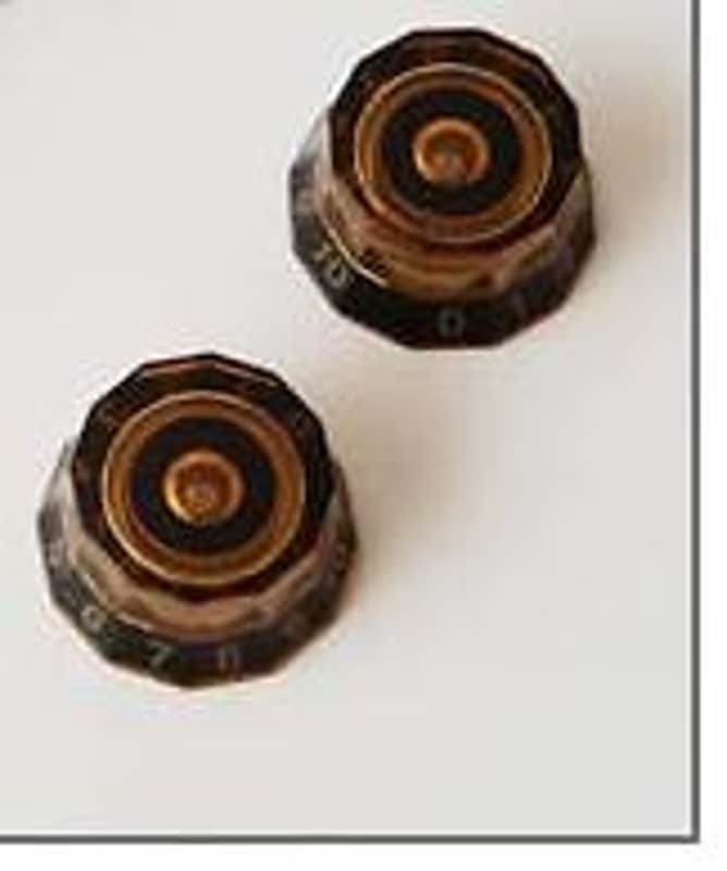 Paul Reed Smith Lampshade Knobs in Amber & Black image 1