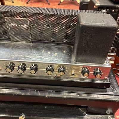 1966 Ampeg B-12XT Portaflex 2-Channel 50-Watt 2x12" Fliptop Guitar Combo Black image 4