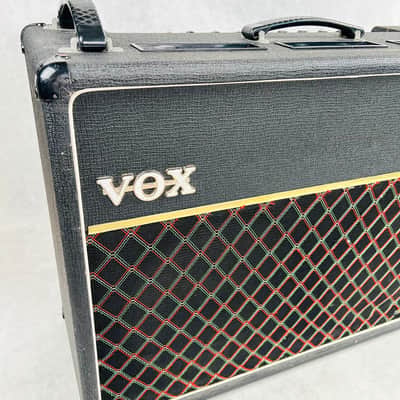 Vox AC30/6 Top Boost 2x12" Combo Amplifier 1982 - Black image 3