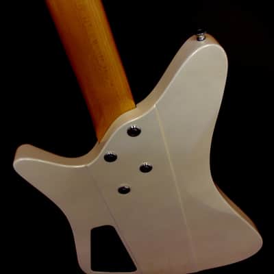 Hagstrom Ultra Swede 1982 White Pearlescent. Prototype.. Only 12 made. VERY RARE. & COLLECTIBLE. image 21