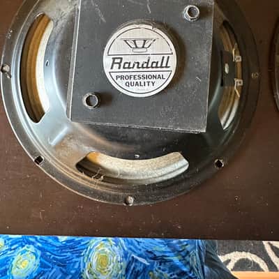 Randall 10-inch guitar speakers, set of four, 1980s, 8 ohms image 3