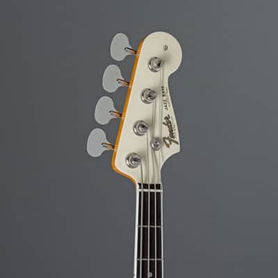 Fender American Vintage II 1966 Jazz Bass RW Olympic White - 4-String Electric Bass image 4