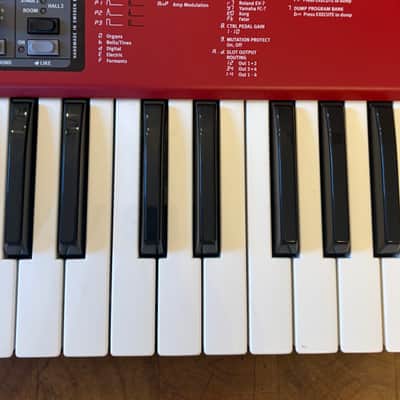 Nord Lead A1 49-Key 26-voice Polyphonic Synthesizer 2014 - 2022 - Red - Excellent image 17