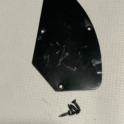 2000's Indonesian Ibanez RG5EX1 RG Series Guitar Black Factory Control Electronics Cavity Backplate image 1