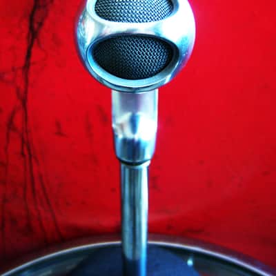 Vintage 1950's Electro-Voice 638 Omnidirectional Dynamic Microphone Hi Z harp mic w female 1/4 inch adapter 641 image 5