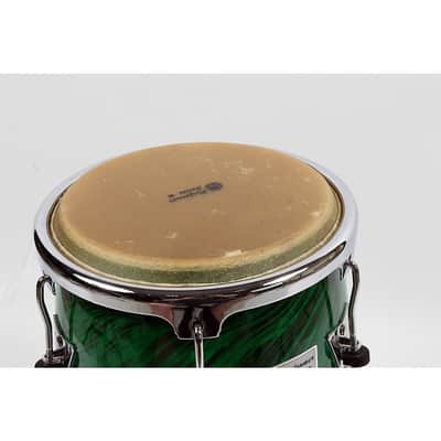 LP Performer Series Conga With Chrome Hardware - Regular 12.5 in. Tumba Green Fade image 3