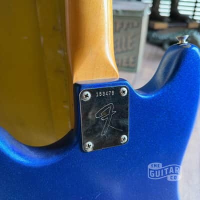Fender Mustang Refin “Sparkle Blue” 1966 image 8