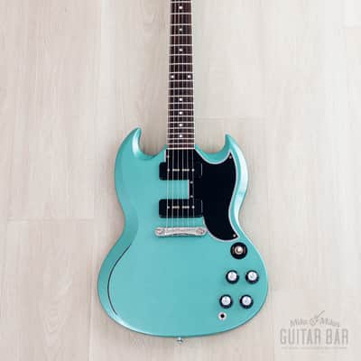 2023 Gibson Custom Shop 1963 SG Special Murphy Lab Light Aged Inverness Green w/ Case, Tags & CoA image 2