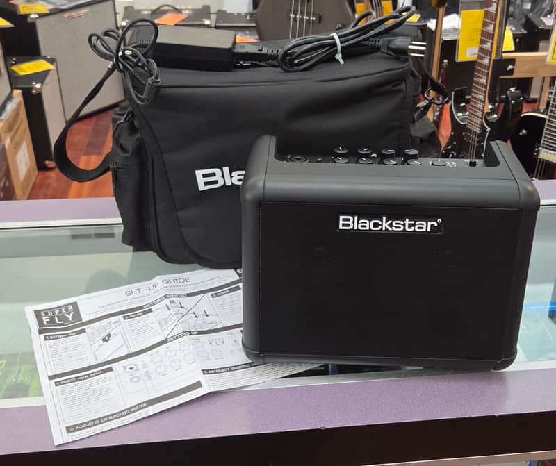 Blackstar Super Fly Bluetooth Portable Guitar/Mic Amp with Battery and Carry Bag image 1