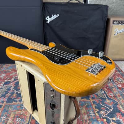 1978 Fender Precision Bass Natural Ash w/Hard Case image 14