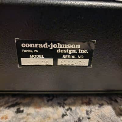 Conrad Johnson Premier 12 Monoblocks 1999 - Brushed image 23