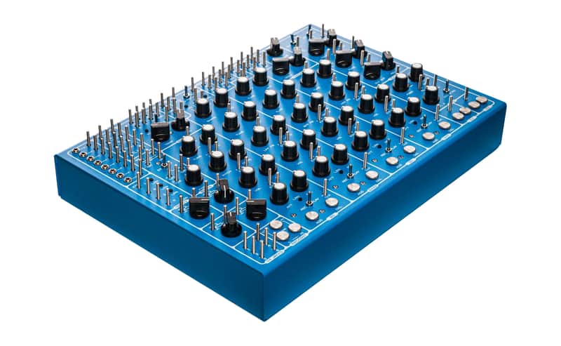 SOMA Laboratory Pulsar-23 Semi-Modular Drum Machine - Screw Version (Blue) image 1