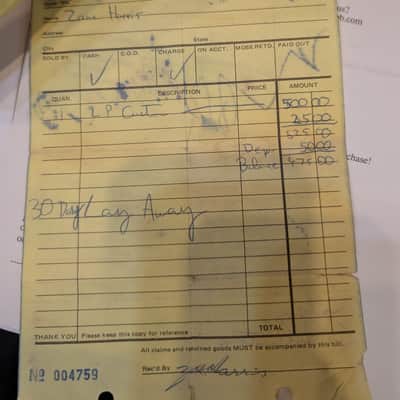 Gibson Les Paul Custom 1978 Electric Guitar Signed by Les Paul image 17
