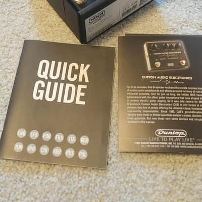 Guitar overdrive/distortion pedal: MXR MC402 CAE Boost / Overdrive 2006 - Present - Black image 1