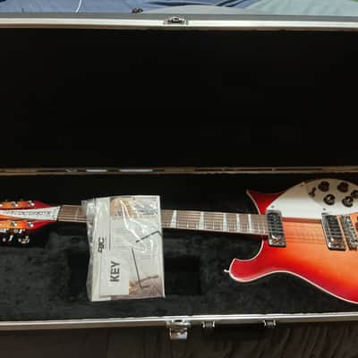 Rickenbacker 620/12 2021 - Fireglo - Excellent Condition with OHSC +candy image 12