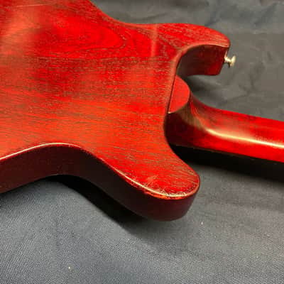 Gibson Lefty Left-Handed Les Paul Junior Tribute Double Cut DC 4-string Bass with Gig Bag 2022 image 22