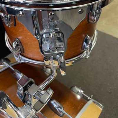 Gretsch Brooklyn Bop 3 Pc Jazz Drum Kit - Satin Mahogany - 18 - 12 - 14 image 6
