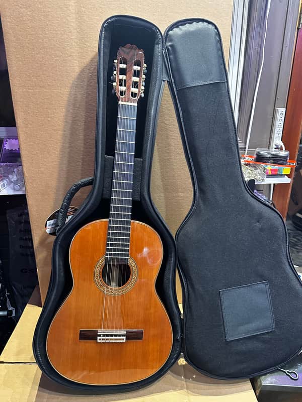 Amalio Burguet 2M Classical Guitar – Ser. Nr. 0265-B – With Padded Gig Bag image 1