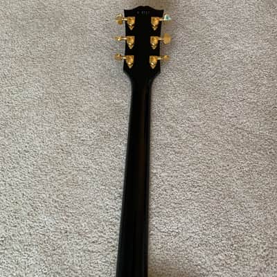 2010 Gibson Les Paul Custom 1960 Black Beauty "Gold Book" 50th Anniversary image 5