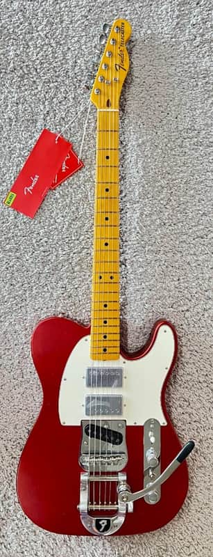Mint Fender Stories Collection Mike Campbell Red Dog Telecaster, Maple, Red Dog Red image 1