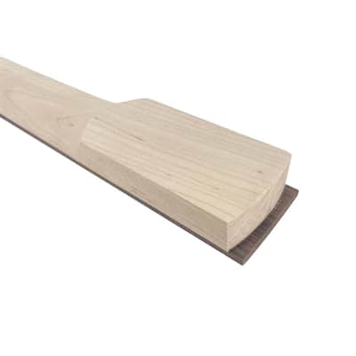 Electric Guitar Neck 24 fret 25.5 inch Maple Rosewood Fretboard Guitar Neck Floyd Rose Locking Nut Cool Inlay Bolt on heel image 9