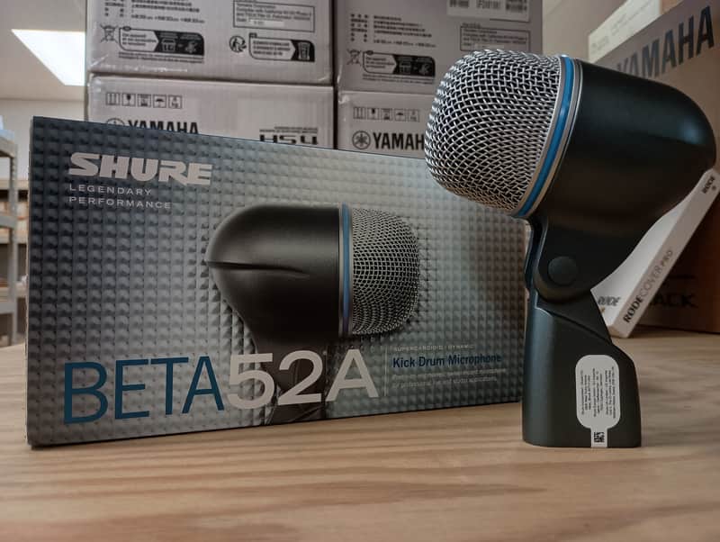 Shure BETA 52A Supercardioid Dynamic Bass Drum Microphone - Black image 1