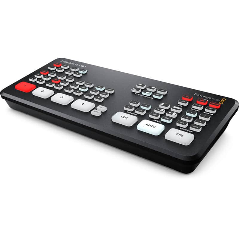 Blackmagic Design ATEM Mini Pro ISO HDMI Live Stream Switcher image 1