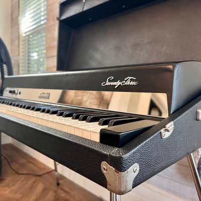 Rhodes Mark I Stage 73-Key Electric Piano 1979 - Black [Los Angeles Pick-up] image 2
