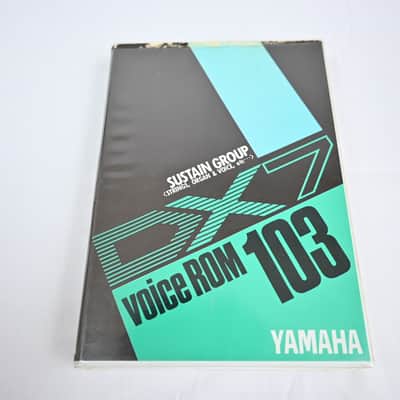 Yamaha DX7 VCR-103 Cartridge