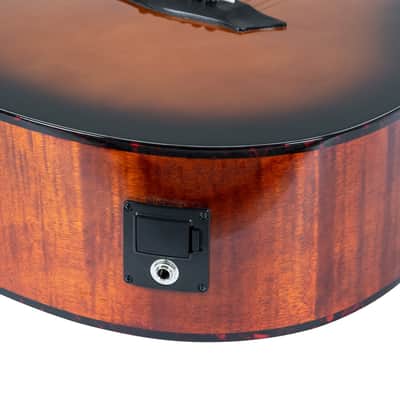 Washburn WCG10CE Comfort Series Grand Auditorium Cutaway Acoustic Electric Guitar - Desert Sunset (WCG10CE-U) image 9