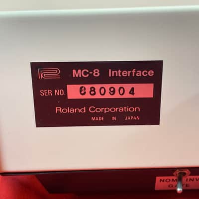 Vintage 1977 Roland MC-8 Microcomposer 8-Channel Analog Sequencer, Manuals, Box etc image 17