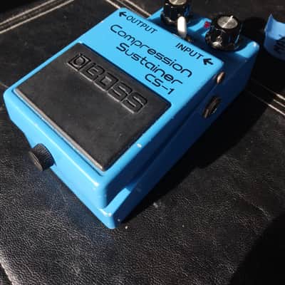 Boss CS-1 Compression Sustainer Needs Tweaking (Black Label) May 1981 - Blue image 6