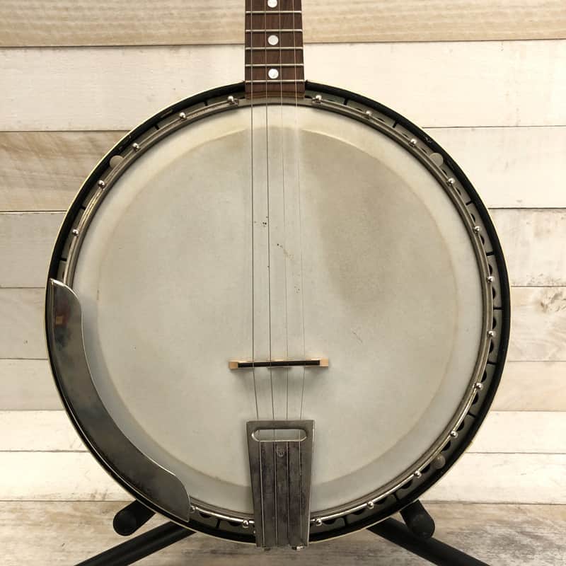 Baldwin Ode USA 2TR 11" Mahogany Tenor Resonator Banjo Late 1960s w/Hard Case image 1
