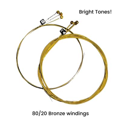 Pitbull Acoustic Guitar Strings Venus Series Coated VAG 11-52 Extra Light SET Free Pick image 5