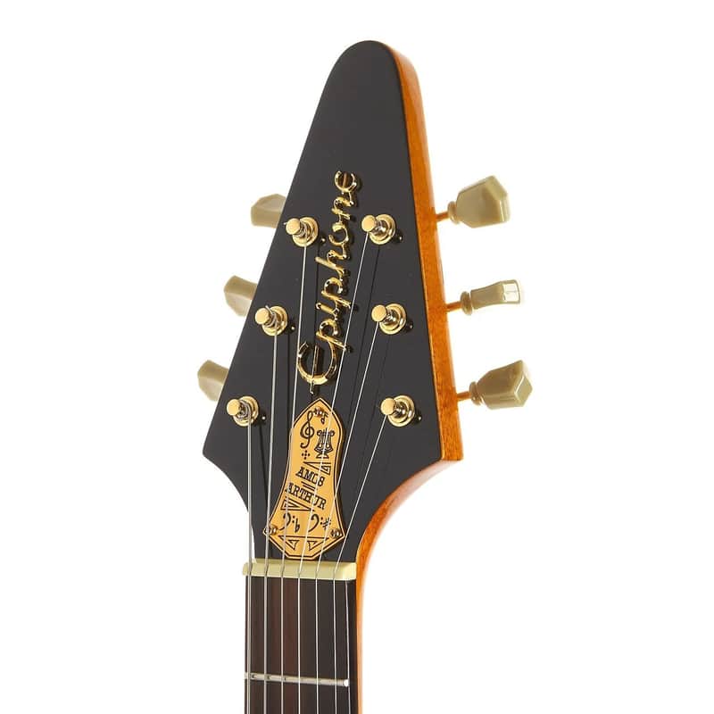 Epiphone Joe Bonamassa Signature '58 "Amos" Korina Flying V image 3