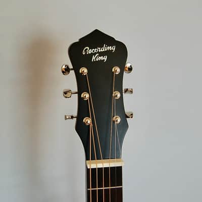 Recording King Square Neck Resonator Guitar RR-61BR- Satin mahogany image 6