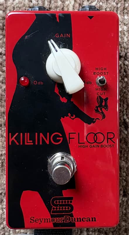 Seymour Duncan Killing Floor High-Gain Boost - Black/Red image 1