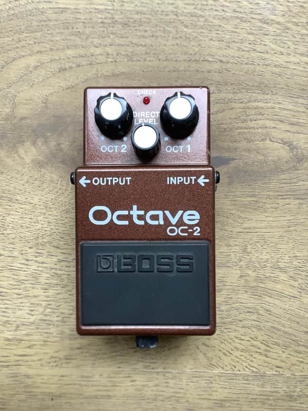 Boss OC-2 Octave (Silver Label) 1997 - 2005 - Brown image 1