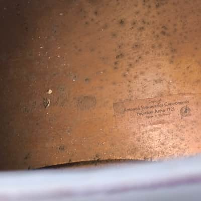 Framus Upright doubleBass 60/70s - Translucent Gretsch Orange image 13