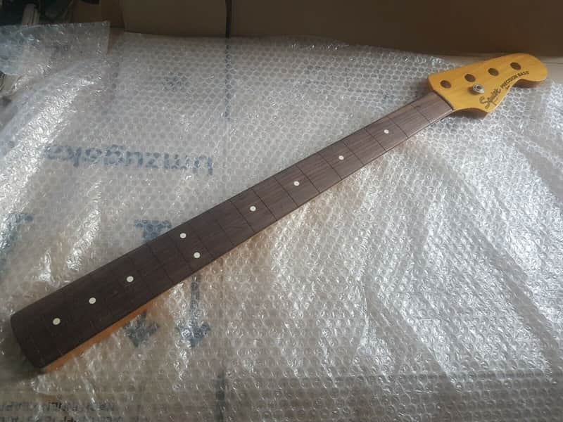SQUIER by FENDER PRECISION BASS NECK JV SERIES WIDE PROFILE image 1