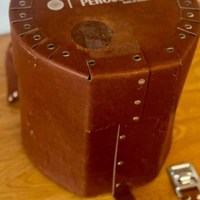 Ultra Rare Vintage Sonor Vulkanfiber 8"x8" Tom Tom Case Z 6008 - 1980s - Very Good+ image 2
