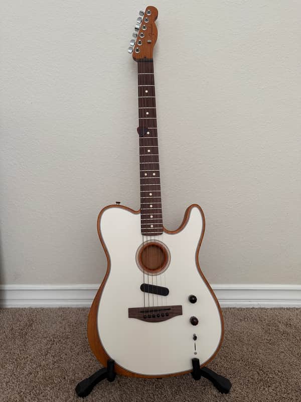 Fender Acoustasonic Player Telecaster 2021 - Present - Arctic White