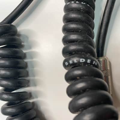 Vintage Belden & Switchcraft Coiled Guitar Cables Pair – 1/4" Instrument Cables 6' image 2