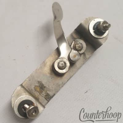 *Leedy Snare Drum Strainer 2 9/16" Nickel Vintage 40s Tensioner Marching Parade* image 3