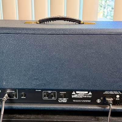 Crate Blue Voodoo 120H BV120H Head Mid 90s - Blue image 2