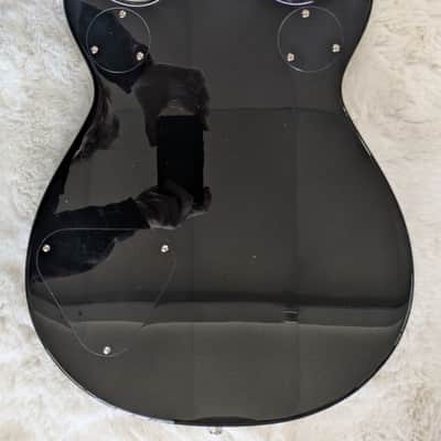 Mint Gretsch G5222 Electromatic Double Jet BT with V-Stoptail, Gloss Black Finish image 4