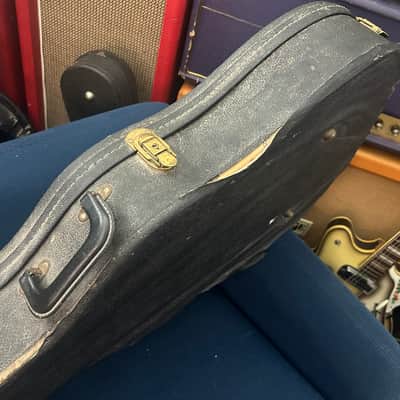 Vintage Gibson Es335 Es345 Es355 Case 1960’s - Black w Yellow Interior image 7